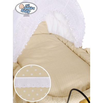 4 pcs Ensemble Linge pour Berceau de Bébé Rétro Christine