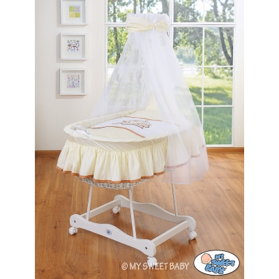 4 pcs Ensemble pour Berceau de Bébé