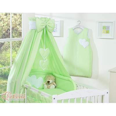 5 pcs Ensemble Housses de couette et d'oreiller pour lit bébé 120x60 140x70cm