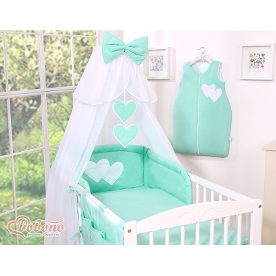 5 pcs Ensemble Housses de couette et d'oreiller pour lit bébé 120x60 140x70cm