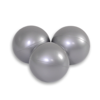 Balles pour Piscine à Balle 50 pcs Argent