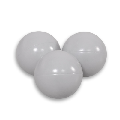 Balles pour Piscine à Balle 50 pcs Gris Clair