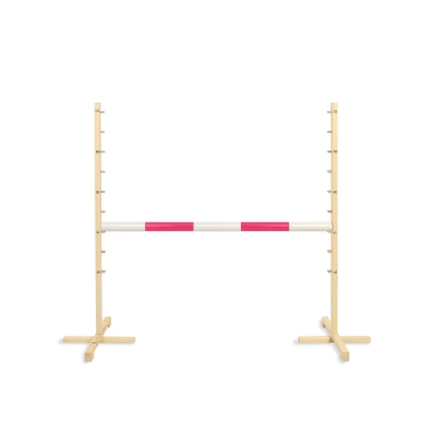 Barre d'obstacle HOBBY HORSE 120 cm Rose