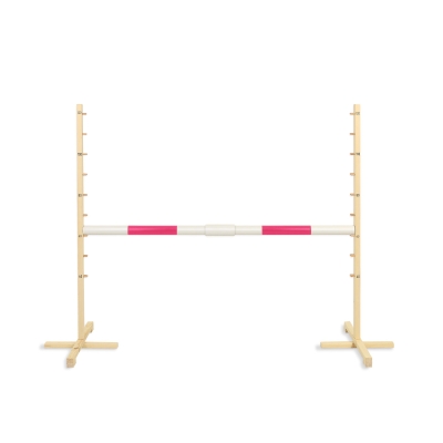 Barre d'obstacle HOBBY HORSE 160 cm X 120 cm  Rose
