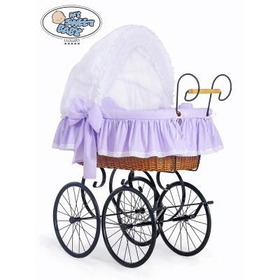 Berceau Vintage  Blanc Lila Christine