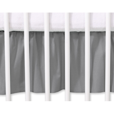 Cache-sommier 140x70 cm Anthracite Cœurs