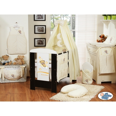 Ciel de Lit Bébé avec Support Crème Bonne Nuit