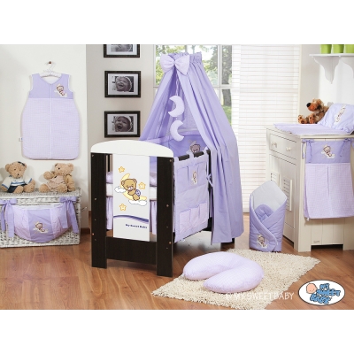 Ciel de Lit Bébé avec Support Lila Bonne Nuit