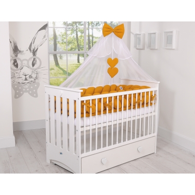 Ciel en Moustiquaire en Voile pour Lit Bébé Miel Mousseline