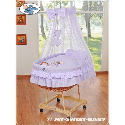 Complet Textile pour Berceau de Bébé avec Ciel