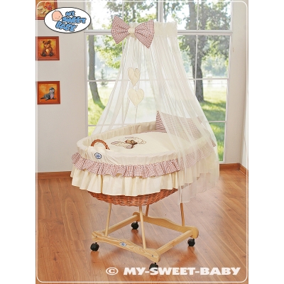 Complet Textile pour Berceau de Bébé avec Ciel