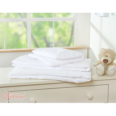 Couette 100x135 et Oreiller 40x60 pour Lit Bébé 140x70 Standard