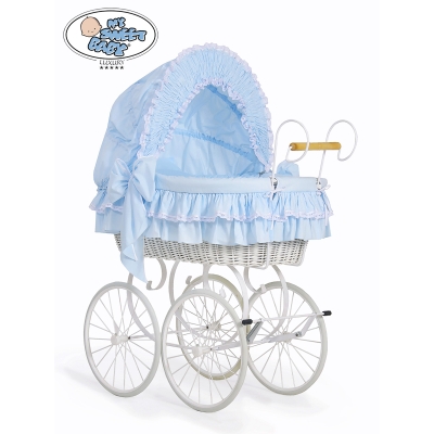 Couffin Berceau Retro Bleu Victoria