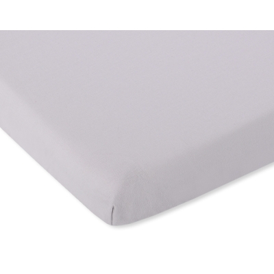 Drap en Coton pour Lit de Bébé 120x60 cm Gris