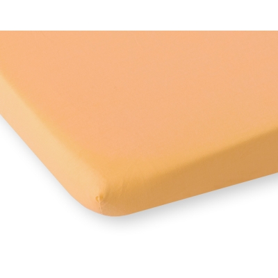 Drap en Coton pour Lit de Bébé 120x60 cm Orange
