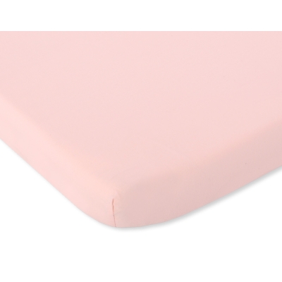 Drap en Coton pour Lit de Bébé 120x60 cm Rose Poudré