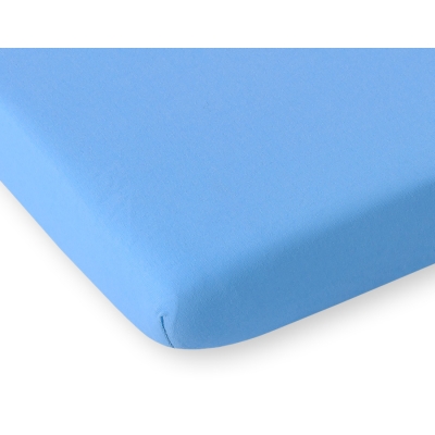 Drap en Jersey pour Lit de Bébé 140x70 cm  Bleu