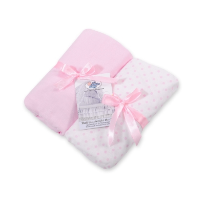 Drap Housse Berceau Bébé en Coton pour Fille