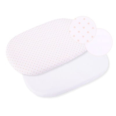 Drap Housse Berceau osier Bébé en Coton