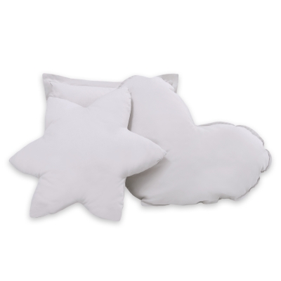 Ensemble de Coussin 3 pcs Gris