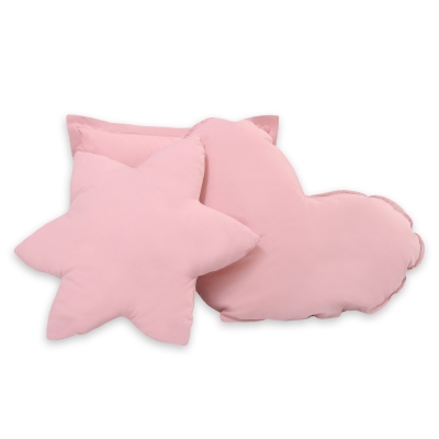 Ensemble de Coussin 3 pcs pour Tipi Rose Poussiéreux