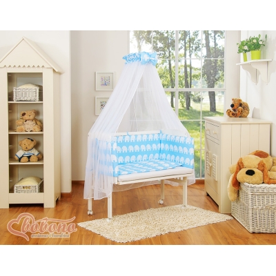 Ensemble de Linge de Lit 6 pcs pour Lit de Cododo Bleu