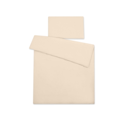 Ensemble de Linge de Lit de Lit pour Bébé 2 pcs  Beige