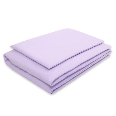 Ensemble de Linge de Lit de Lit pour Bébé 2 pcs Lila Cœurs