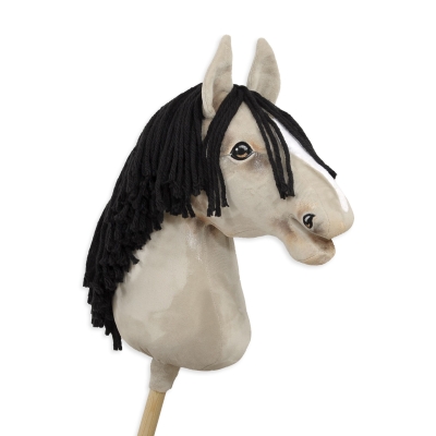 Hobby Horse Cheval Léger sur un Bâton Premium