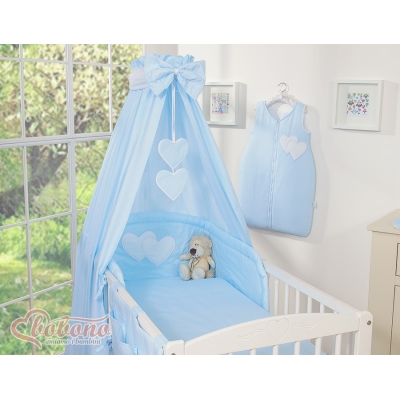 Housse d'oreiller couette ciel Tour de lit bébé 5 pcs