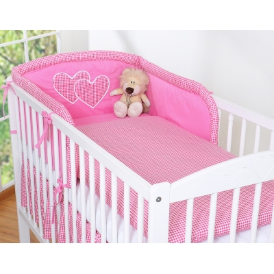 Housses de couette et d'oreiller pour lit bébé 120x60 ou 140x70