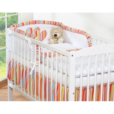 Housses de couette et d'oreiller pour lit bébé à barreaux
