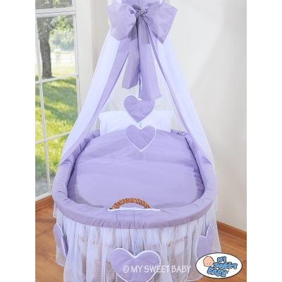 Housses de Rechange pour le Berceau de Bébé Mauve