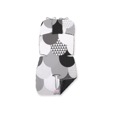 Insert de Poussettes Double Face Anthracite