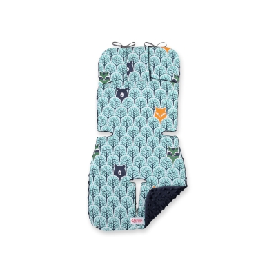 Insert de Poussettes Double Face Menthe Bleu Foncé