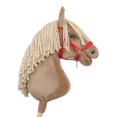 Accessoires Cheval Bâton Licol Rouge