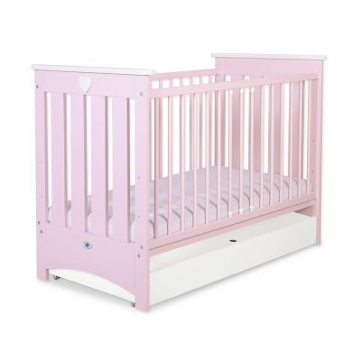 Lit avec Tiroir pour Bébé 60x120 cm Lorenzo Standard