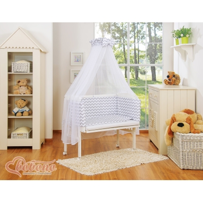 Lit de Cododo avec Matelas et Ensemble de Linge de Lit Gris
