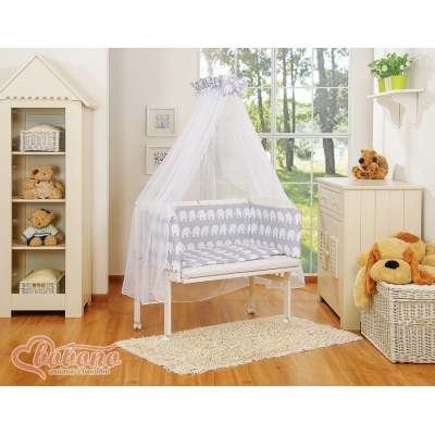 Lit de Cododo avec Textile Complet Gris