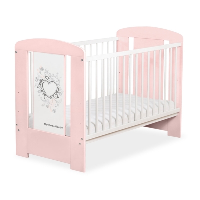 Lit pour Bébé 120x60 cm Rose