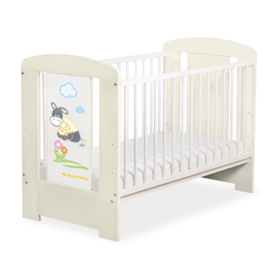 Lit pour Bébé 120x60 Crème Luca