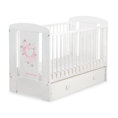 Lit pour Bébé avec Tiroir 120x60 cm Maxi
