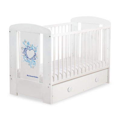 Lit pour Bébé avec Tiroir 120x60 cm Maxi