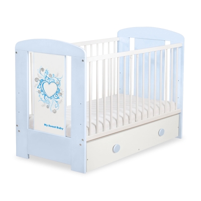 Lit pour Bébé avec Tiroir 120x60 cm Maxi