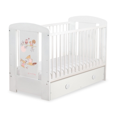 Lit pour Bébé avec Tiroir 120x60 cm Maxi