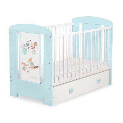 Lit pour Bébé avec Tiroir 120x60 cm Maxi