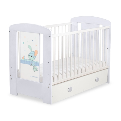 Lit pour Bébé avec Tiroir 120x60 cm Maxi