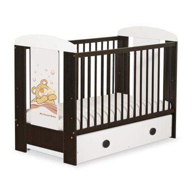 Lit pour Bébé avec Tiroir 120x60 cm Maxi Barnabé