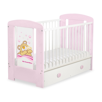 Lit pour Bébé avec Tiroir 120x60 cm Maxi Barnabé