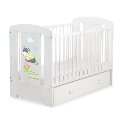 Lit pour Bébé avec Tiroir 120x60 cm Maxi Luca